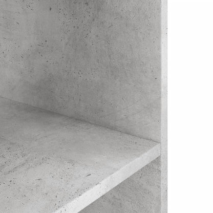Aquariumständer Betongrau 100x40x60 cm Holzwerkstoff