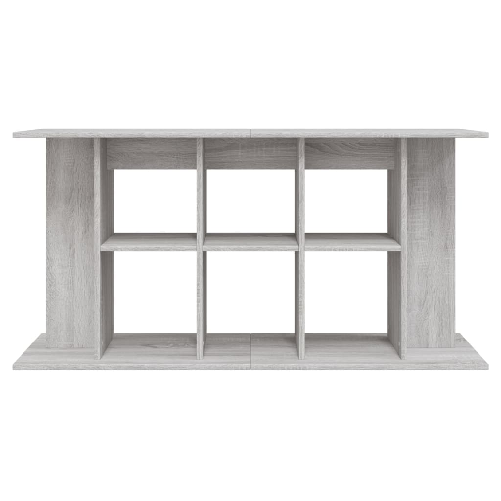 Aquariumständer Grau Sonoma 120x40x60 cm Holzwerkstoff