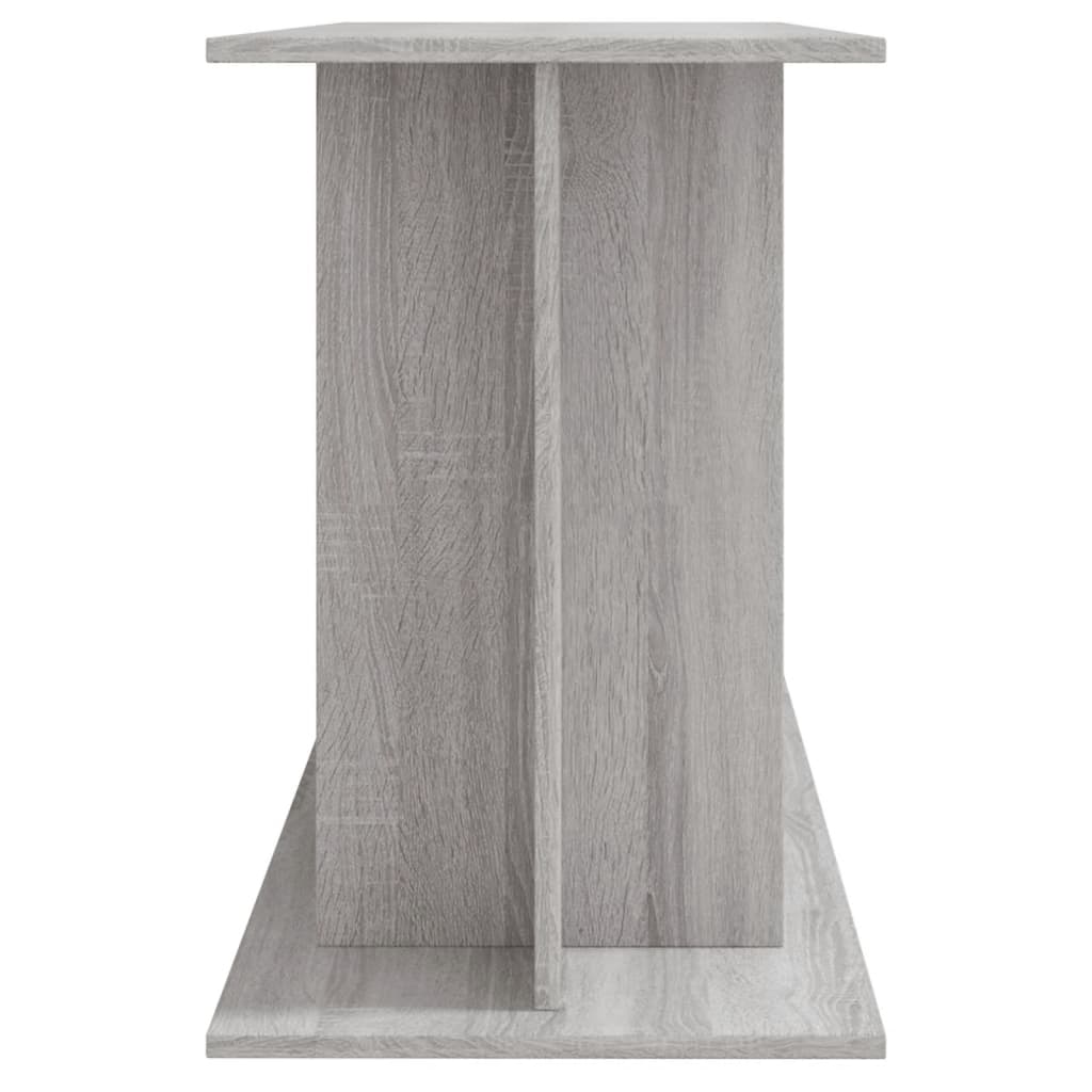 Aquariumständer Grau Sonoma 120x40x60 cm Holzwerkstoff