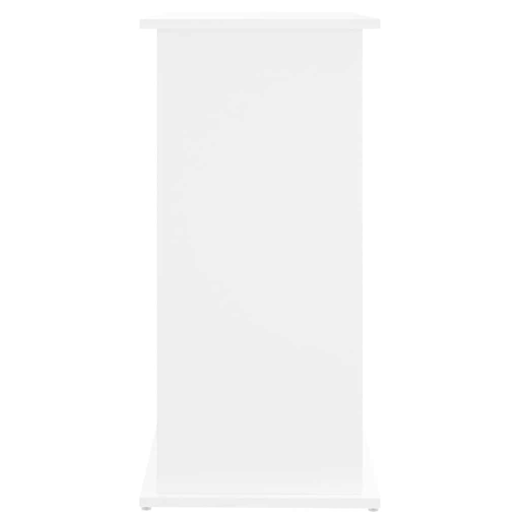 Aquariumständer Weiß 81x36x73 cm Holzwerkstoff