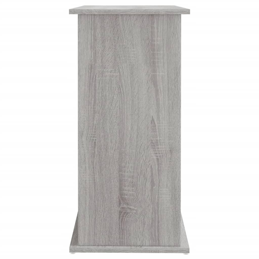 Aquariumständer Grau Sonoma 81x36x73 cm Holzwerkstoff