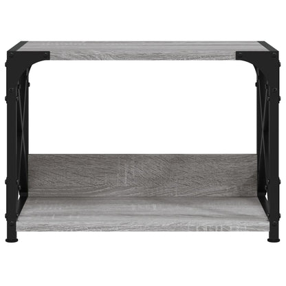 Druckerständer 2 Ablagen Grau Sonoma 44x26x31,5cm Holzwerkstoff