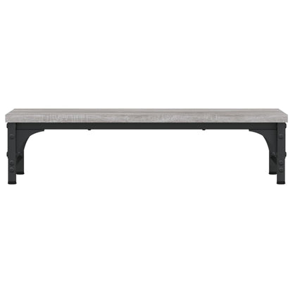 Monitorständer Grau Sonoma 55x23x14 cm Holzwerkstoff