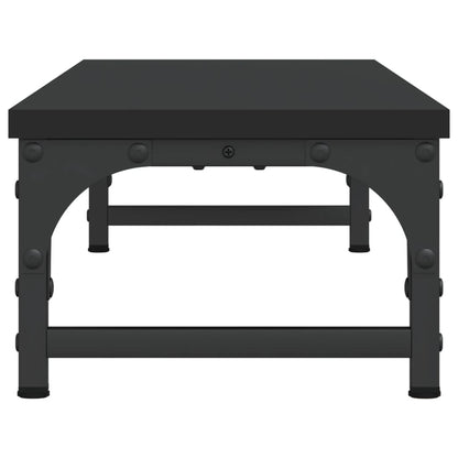 Monitorständer Schwarz 85x23x15,5 cm Holzwerkstoff