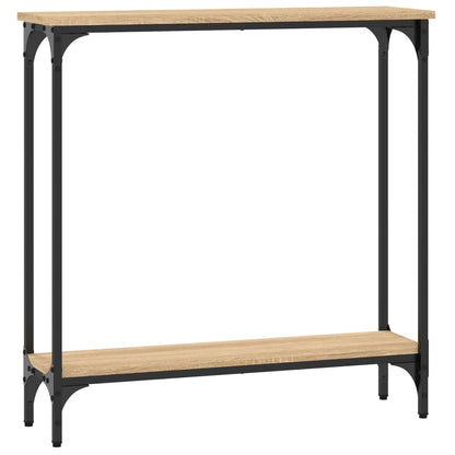 Konsolentisch Sonoma-Eiche 75x22,5x75 cm Holzwerkstoff