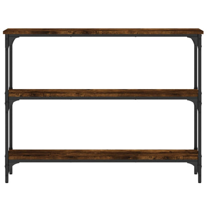 Konsolentisch Räuchereiche 100x22,5x75 cm Holzwerkstoff