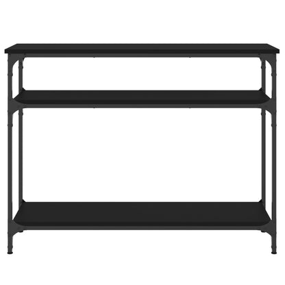Konsolentisch Schwarz 100x29x75 cm Holzwerkstoff