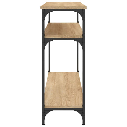 Konsolentisch Sonoma-Eiche 100x29x75 cm Holzwerkstoff