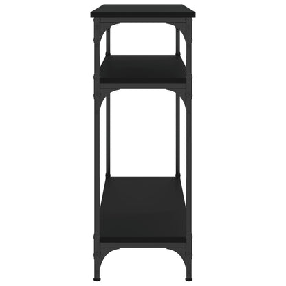 Konsolentisch Schwarz 75x29x75 cm Holzwerkstoff