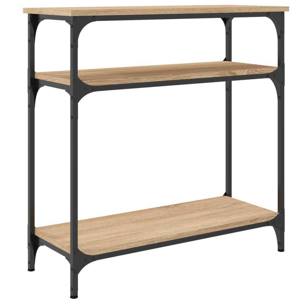 Konsolentisch Sonoma-Eiche 75x29x75 cm Holzwerkstoff
