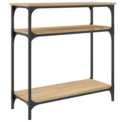 Konsolentisch Sonoma-Eiche 75x29x75 cm Holzwerkstoff