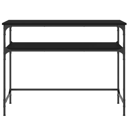 Konsolentisch Schwarz 100x35,5x75 cm Holzwerkstoff