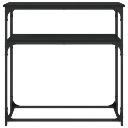 Konsolentisch Schwarz 75x35,5x75 cm Holzwerkstoff