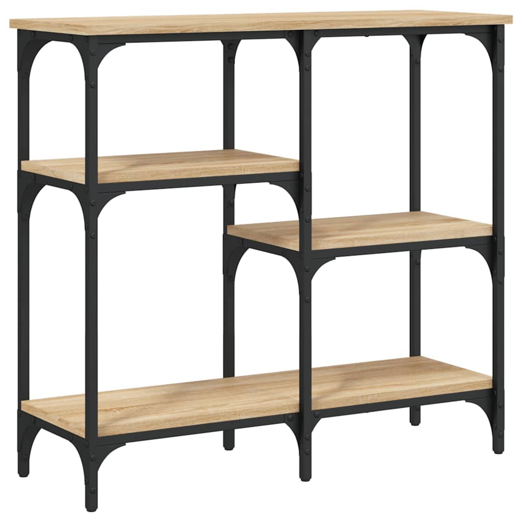 Konsolentisch Sonoma-Eiche 80x29x75 cm Holzwerkstoff