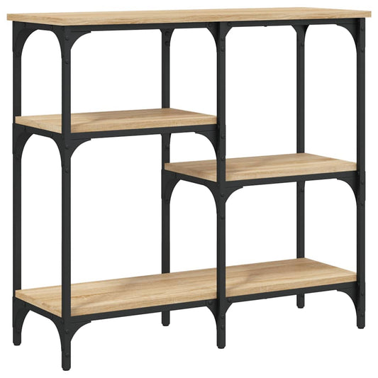 Konsolentisch Sonoma-Eiche 80x29x75 cm Holzwerkstoff