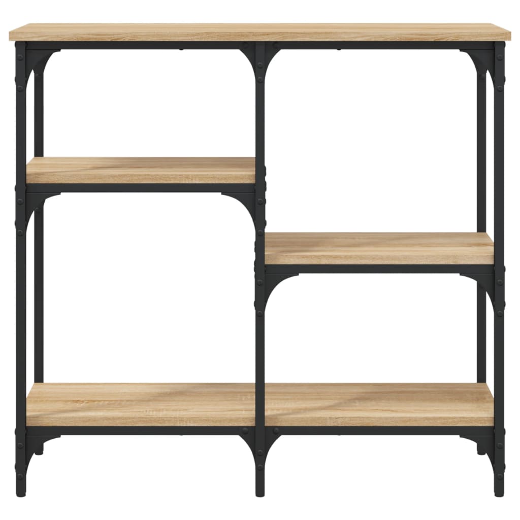 Konsolentisch Sonoma-Eiche 80x29x75 cm Holzwerkstoff