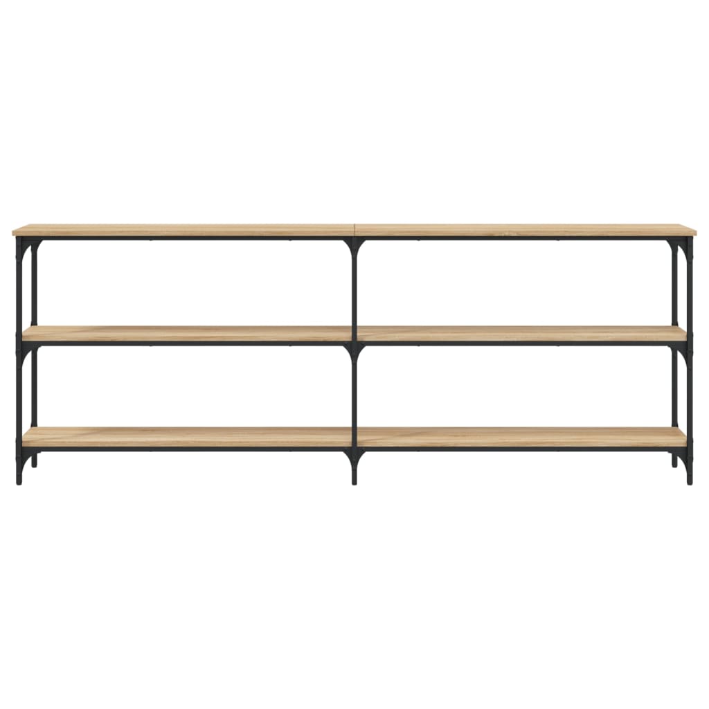 Konsolentisch Sonoma-Eiche 200 x 29 x 75 cm Holzwerkstoff