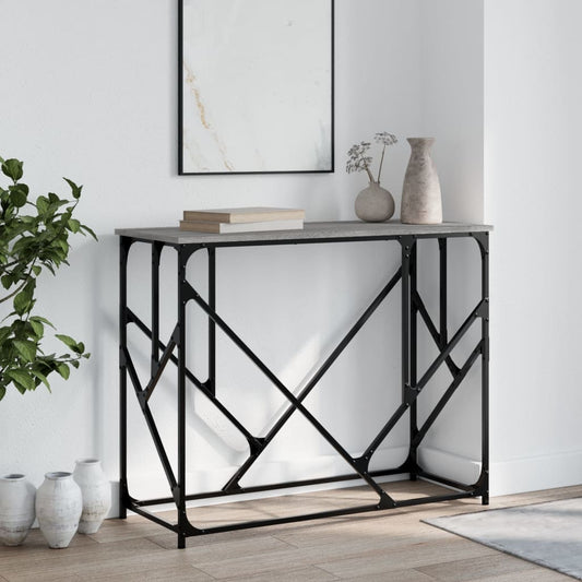 Konsolentisch Grau Sonoma 100x40x80 cm Holzwerkstoff