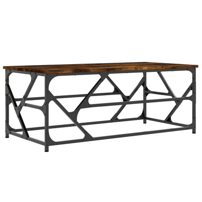 Sofabord røget eg 100x50x40 cm træmateriale