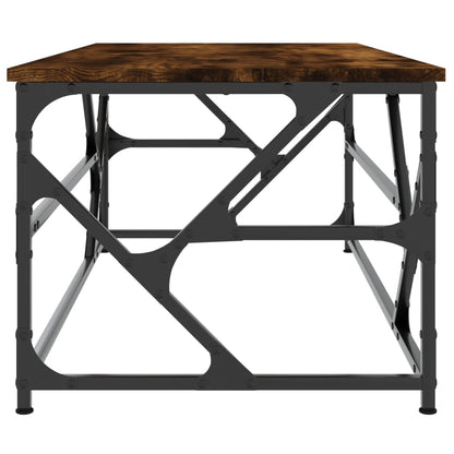 Sofabord røget eg 100x50x40 cm træmateriale