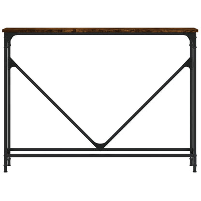 Konsolentisch Räuchereiche 102x22,5x75 cm Holzwerkstoff