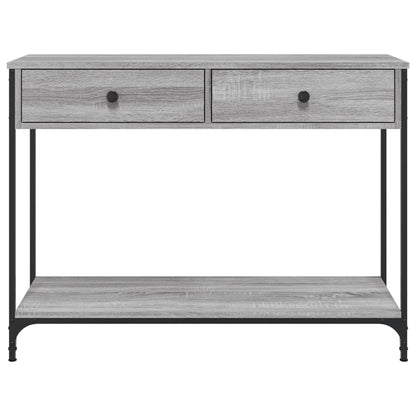 Konsolentisch Grau Sonoma 100x34,5x75 cm Holzwerkstoff
