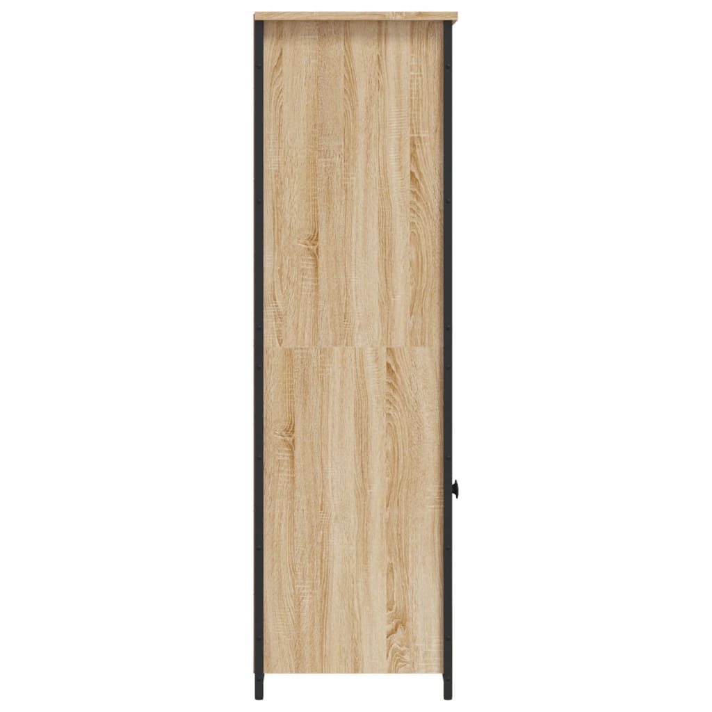 Highboard Sonoma-Eiche 62x36x121,5 cm Holzwerkstoff