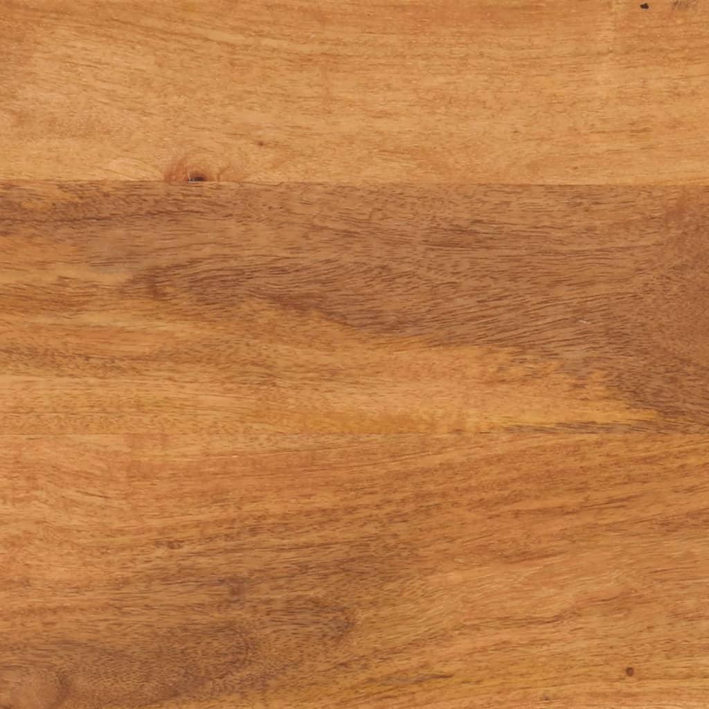 Sideskab Brun og Sort 60x33,5x75cm Massivt mangotræ