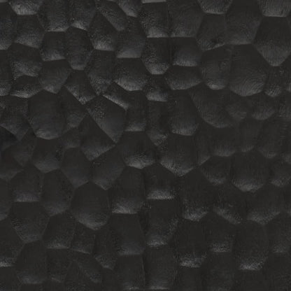 TV-skab Sort 80x31x46 cm Massivt mangotræ