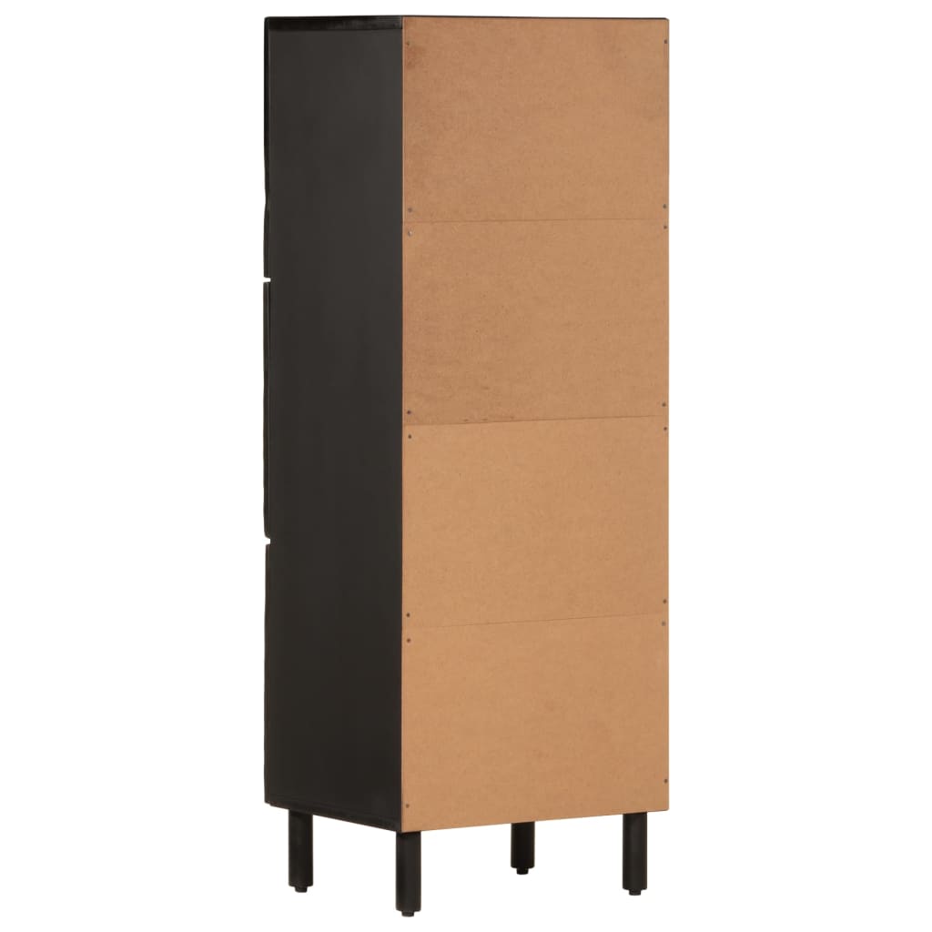 Highboard 40x33x110 cm Massivholz Mango