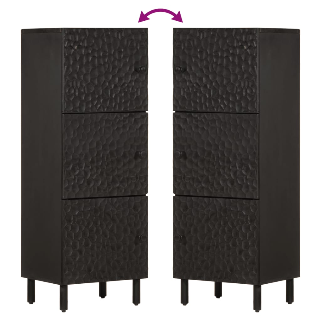 Highboard 40x33x110 cm Massivholz Mango