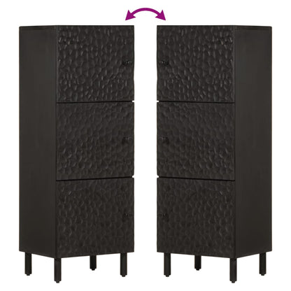 Highboard 40x33x110 cm Massivholz Mango