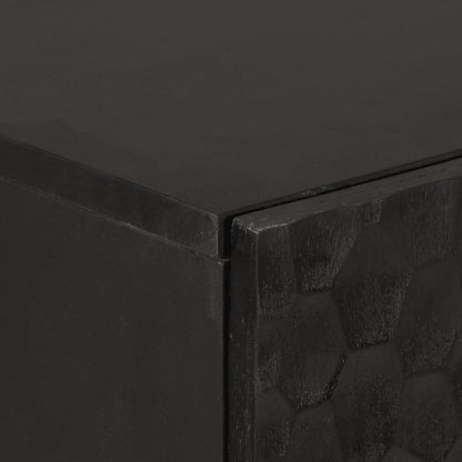 Highboard 60x33x100 cm Massivholz Mango