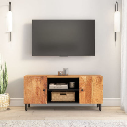 TV-Schrank 105x33x46 cm Massivholz Akazie