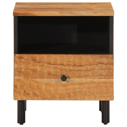 Nachttisch 40x33x46 cm Massivholz Akazie
