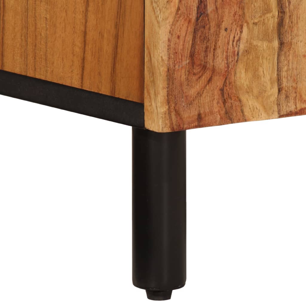 Waschbeckenunterschrank 62x33x58 cm Massivholz Akazie