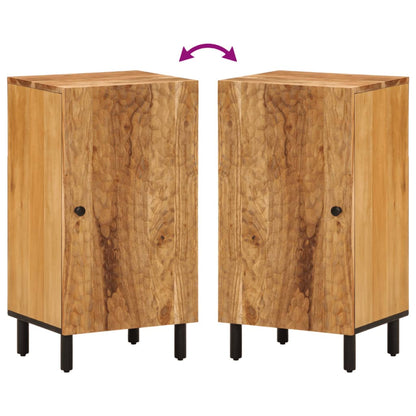 Beistellschrank 40x33x75 cm Massivholz Akazie