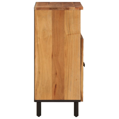 Sidebord 60x33x75 cm massivt akacietræ