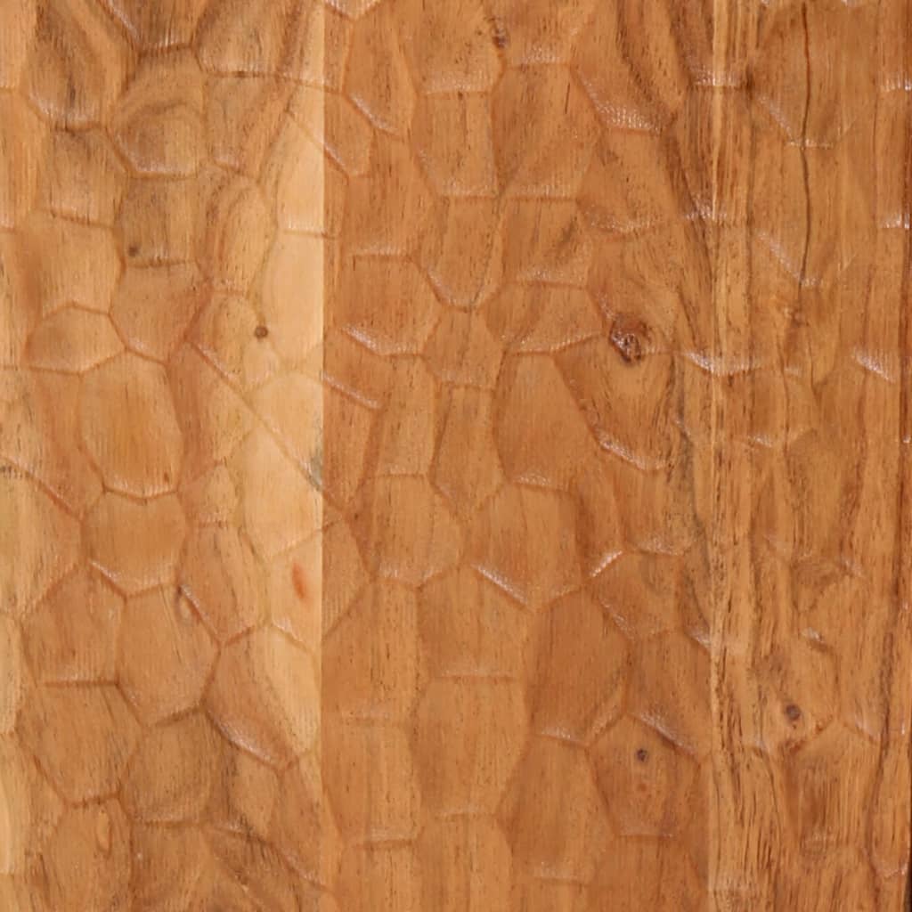 Sidebord 60x33x75 cm massivt akacietræ