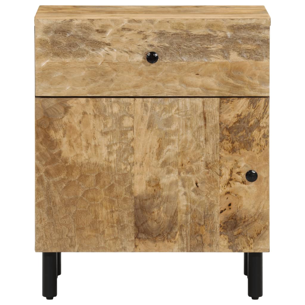 Nachttisch 50x33x60 cm Massivholz Mango