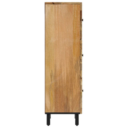 Highboard 40x33x110 cm Massivholz Mango