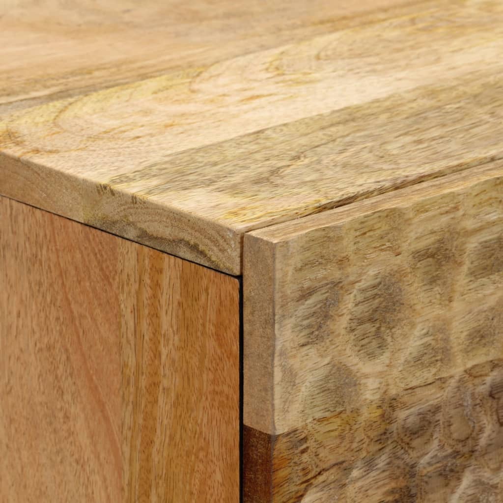 Highboard 40x33x110 cm Massivholz Mango