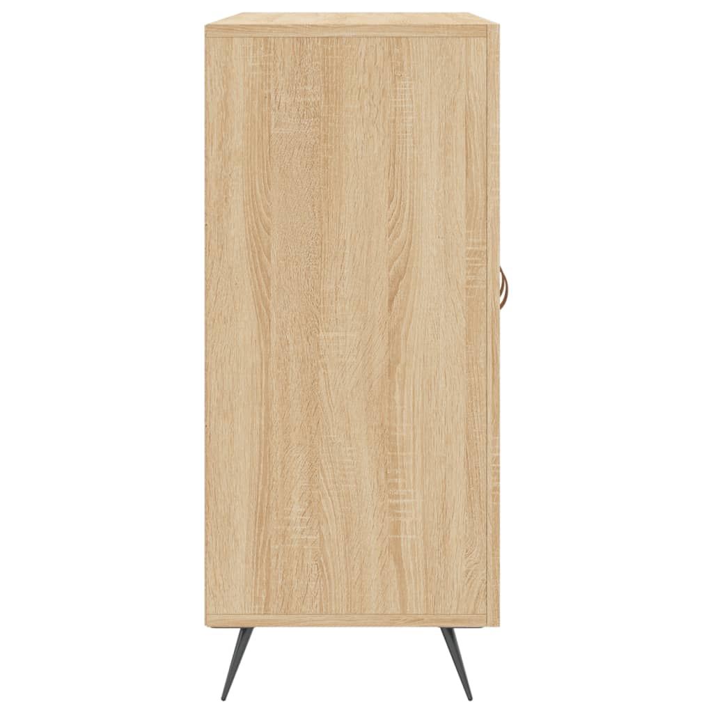 Sideboard Sonoma-Eiche 90x34x80 cm Holzwerkstoff