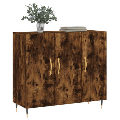 Skænk røget eg 90x34x80 cm træmateriale
