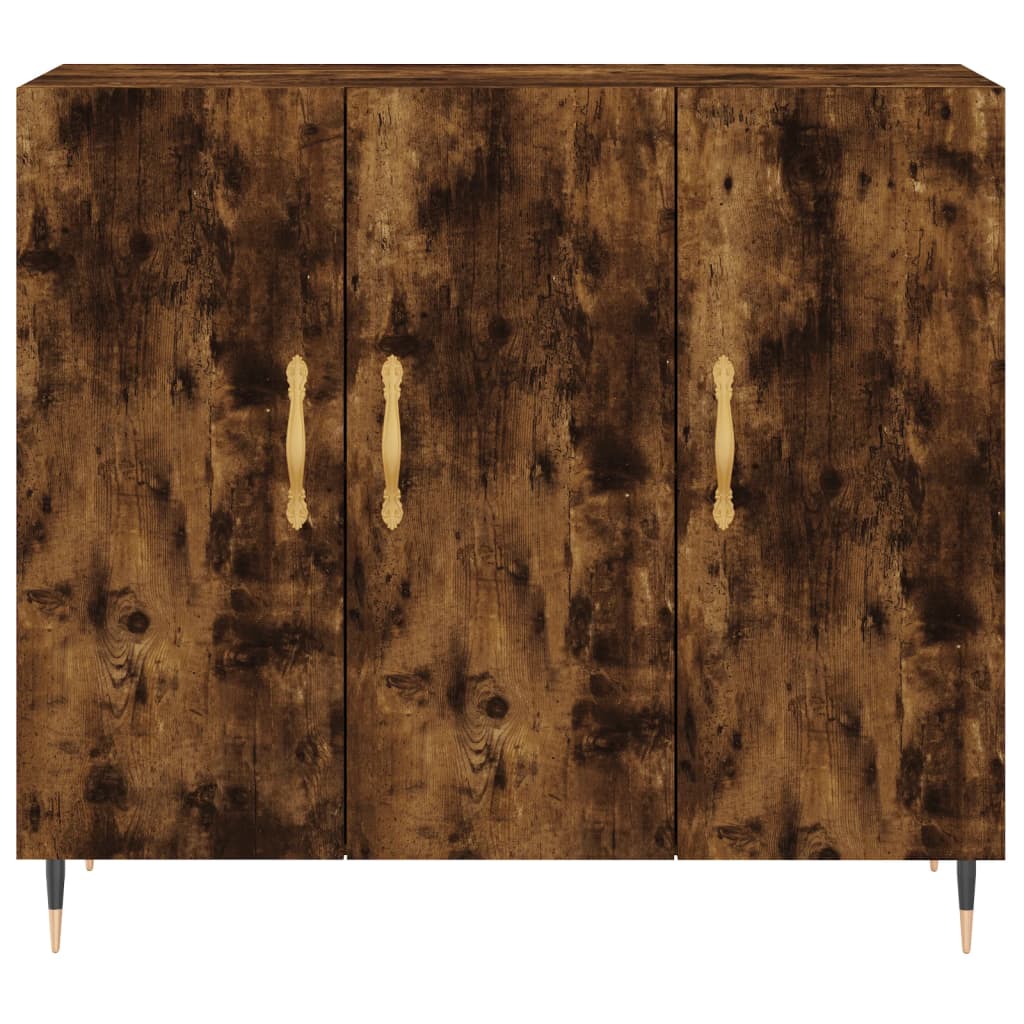 Skænk røget eg 90x34x80 cm træmateriale