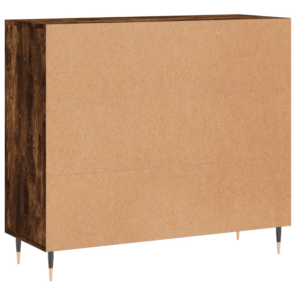 Skænk røget eg 90x34x80 cm træmateriale