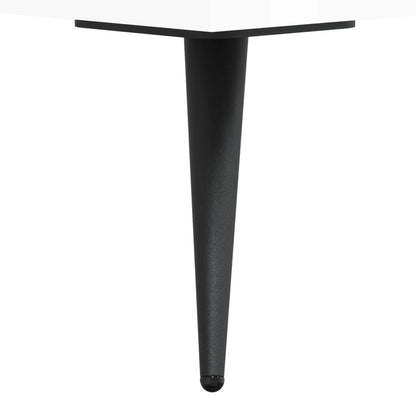 Skænk Højglans Hvid 100x36x60 cm Træmateriale