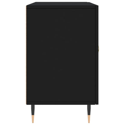 Skænk Sort 100x36x60 cm Træ Materiale