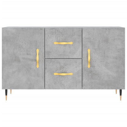 Sideboard Betongrau 100x36x60 cm Holzwerkstoff