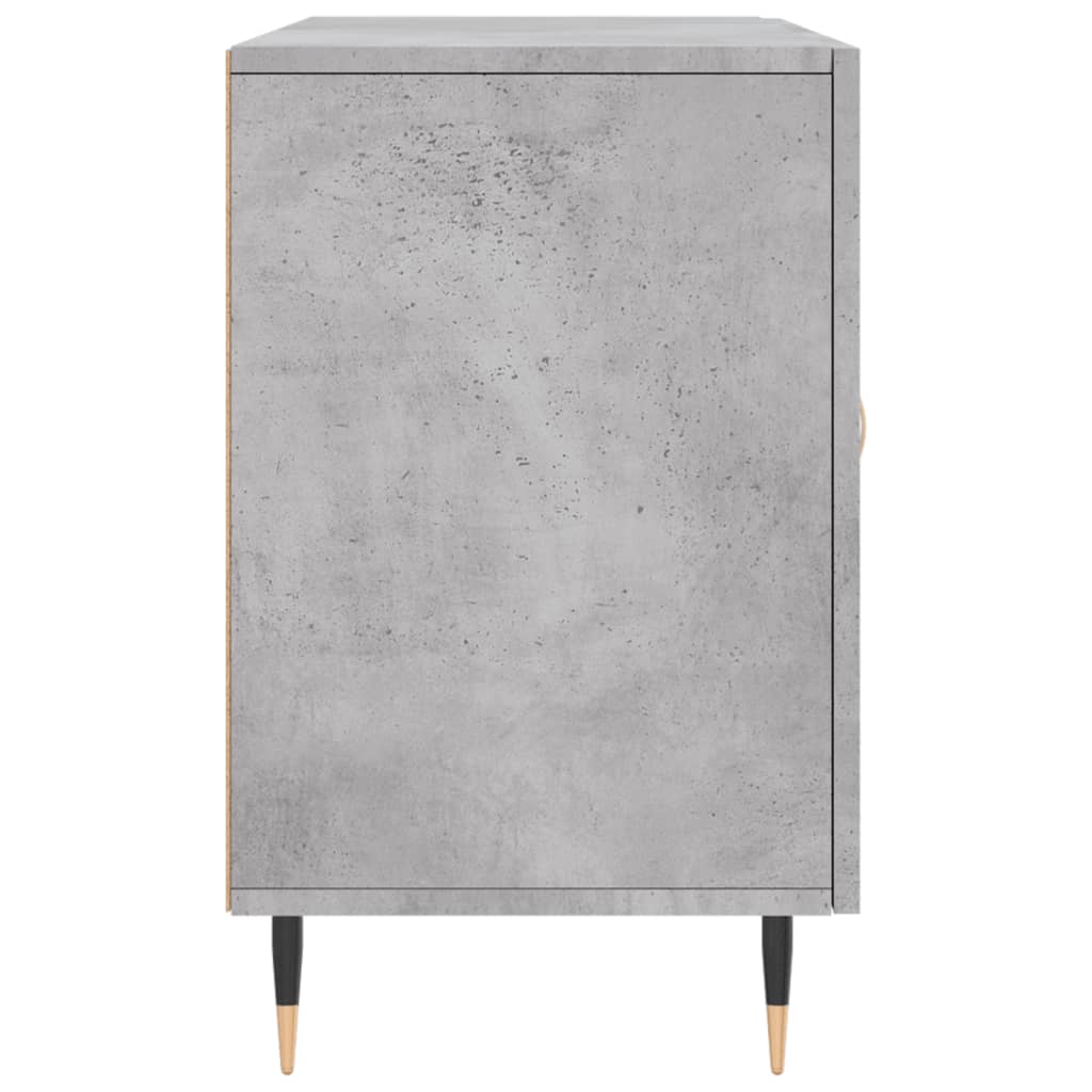 Sideboard Betongrau 100x36x60 cm Holzwerkstoff